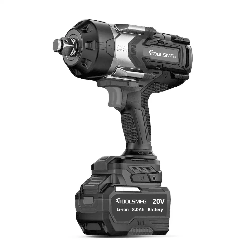 Toolsmfg 20V M14-M36 2000n. M Electric Impact Wrench Cordless Wrench Electric Spanner