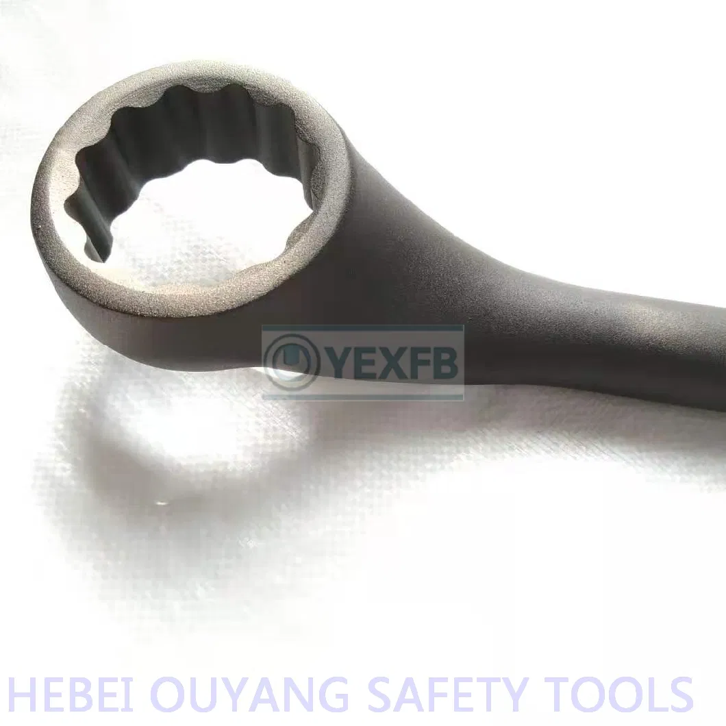 40 Cr-V Steel Striking/Slogging Offset Ring/Box Wrench/Spanner, 2-1/2"