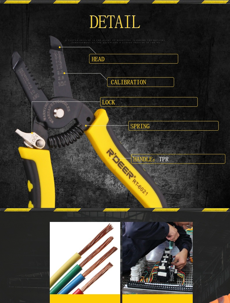 Rdeer Hand Tools 2 Way Crimping Pliers