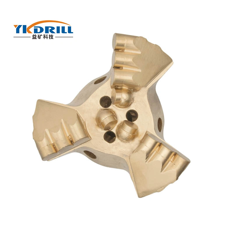 3 Wings PDC Drill Bit 85-244mm PDC Non-Core Dril Bit