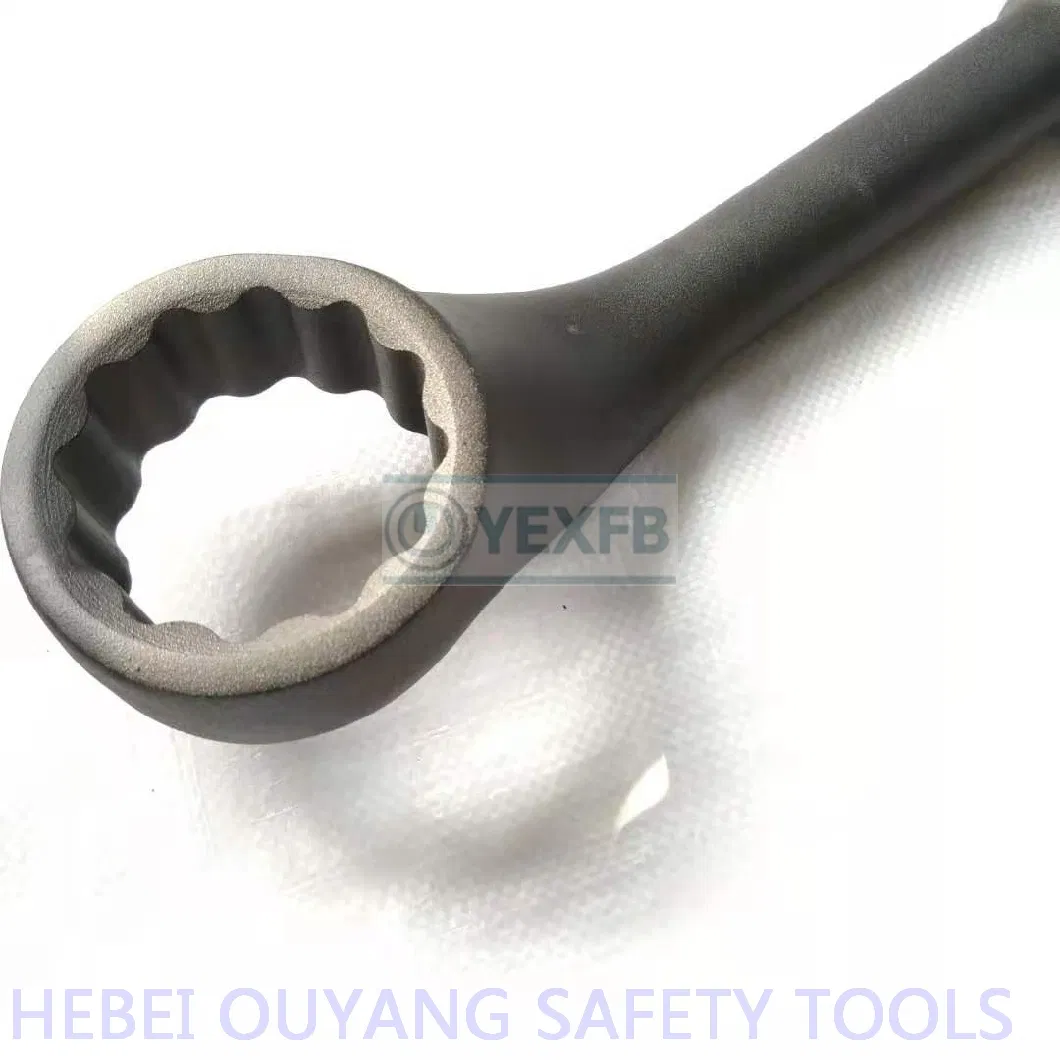 40 Cr-V Steel Striking/Slogging Offset Ring/Box Wrench/Spanner, 2-1/2"