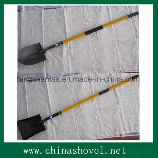 삽 농업 도구 유리 섬유 손잡이 삽